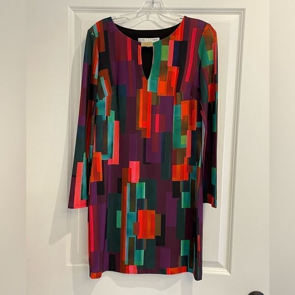 EUC Trina Turk dress Sz. 2 - Picture 1 of 5